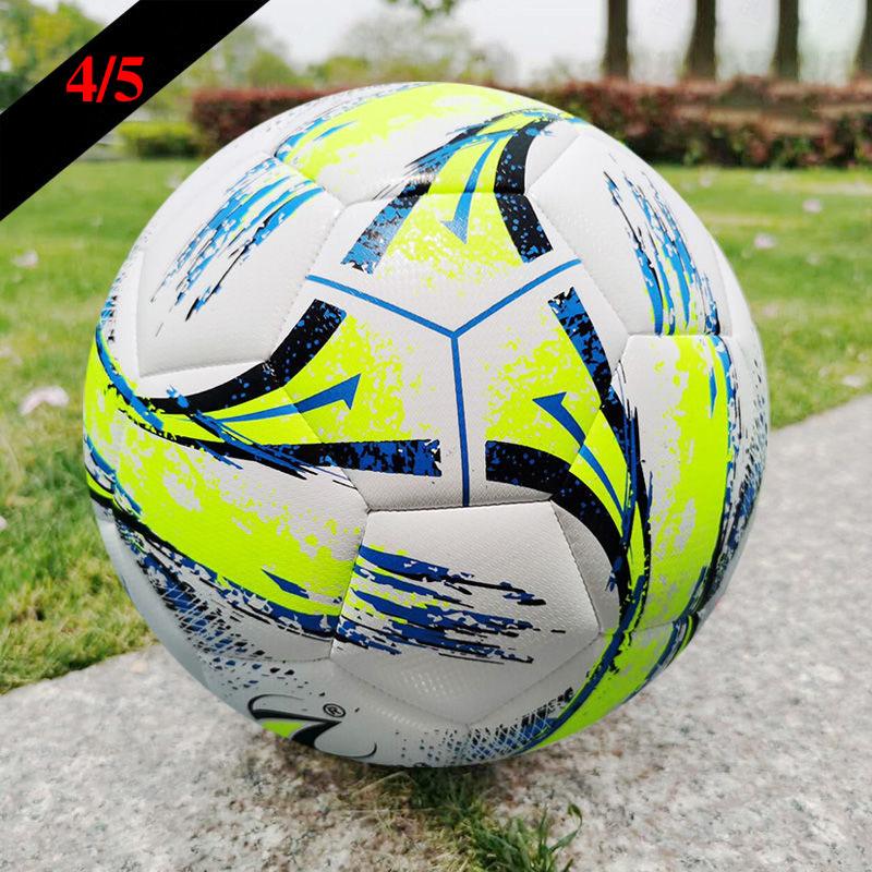 Size 4/5 Triangle Cyclone Soccer Ball Explosion-proof Soccer PU Leather Wearable Football Competition Ball