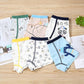 4Pcs/lot Children's Shorts Panties Kids Boys Underwear Cartoon for Boy Boxers Panty Teenager Underpants 2-14T