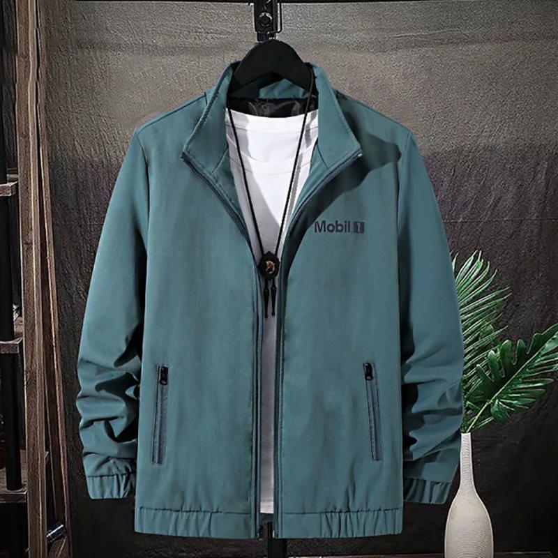Jacket Men's Autumn and Winter Young Casual Loose Trend Men's Jacket Warm Outerwear Men