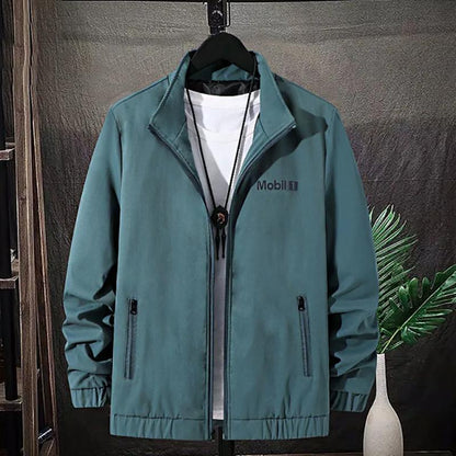 Jacket Men's Autumn and Winter Young Casual Loose Trend Men's Jacket Warm Outerwear Men