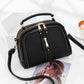 Handbag Trendy wild Patent leather bag Genuine Leather Woman bag European and American Shoulder