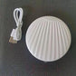 Ladies Portable Mirror USB Rechargeable LED Makeup Mirror Light Convenient Mini Mirror Beauty Makeup Mirror