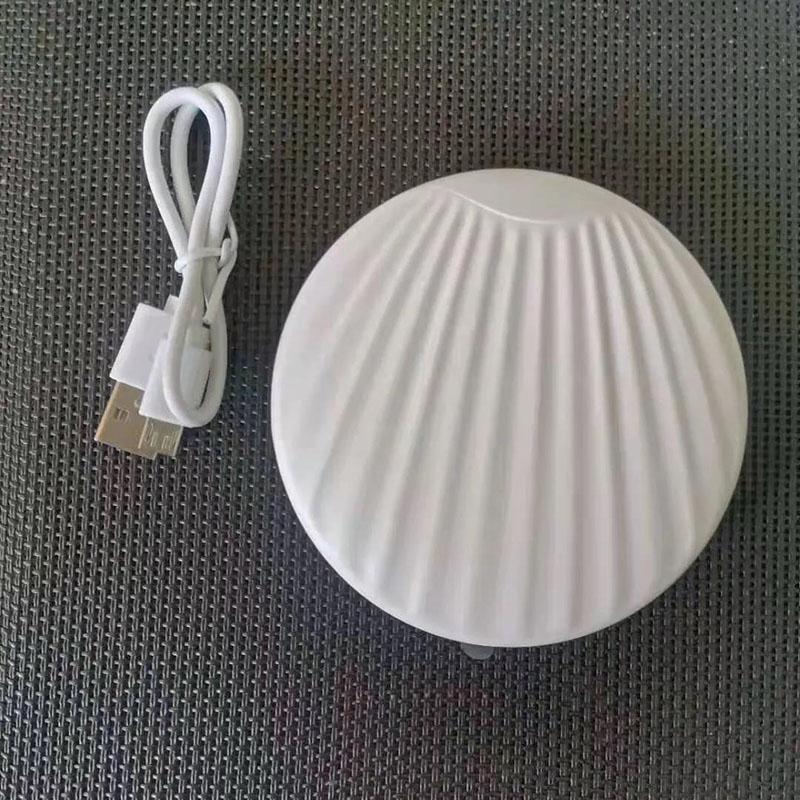 Ladies Portable Mirror USB Rechargeable LED Makeup Mirror Light Convenient Mini Mirror Beauty Makeup Mirror
