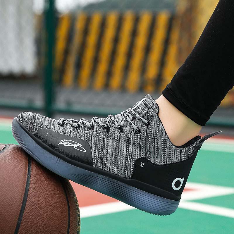 39-45 Men Sneakers Breathable Basketball Shoes Non-slip Wear-resistant Lightweight Running Shoes