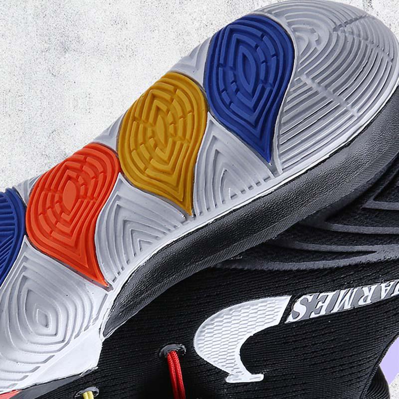 Men Breathable Sneakers Low-top Basketball Shoes Non-slip Lightweight Running Shoes Tactical Boots