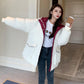 Winter Down Coat Loose Short Winter Coat Thick Warm Women's Padded Jacket
