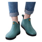 About1988 Men Fashion Casual Outdoor Waterproof Short Ankle Rain Boots Slip On Water Shoes