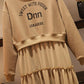 Fake Two-piece Sweater Stitching Dress Plus Size Women's Korean Style Loose Dress
