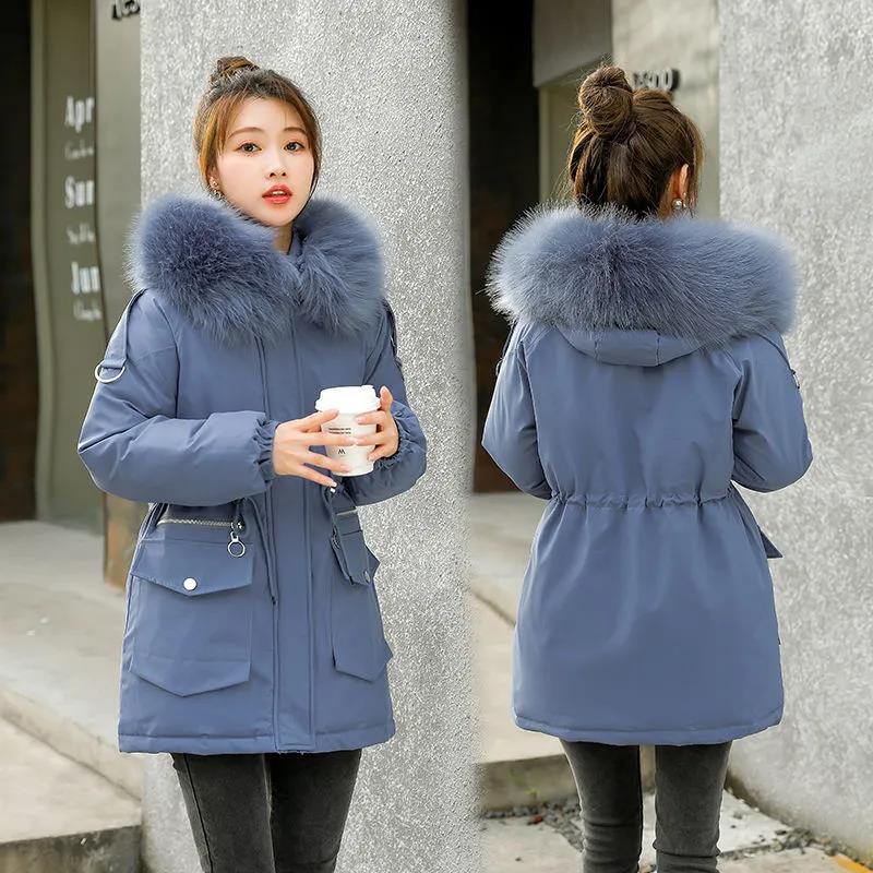 Winter Down Padded Jacket Women's Mid-length Padded Jacket Women's Overcoming Loose Padded Padded Jacket