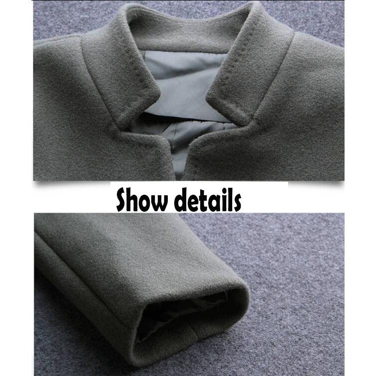 Winter Autumn Coat Women Wool Jacket Long Oversized Coats Blend Woolen Outerwear 2019 Women Clothing