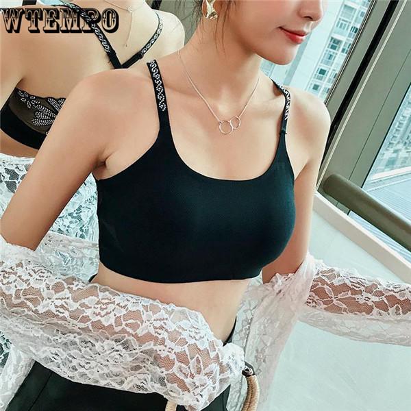Running Sports Bra Yoga Brassiere Workout Gym Fitness Women Seamless High Impact Padded Underwear
