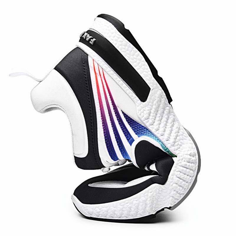 Men's Shoes Spring and Autumn Soft Bottom Soft Surface Breathable Flying Woven Casual Shoes New All-match Men's Sports Shoes Running Shoes Men