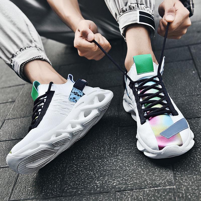 Breathable Shoes Men's Socks Men's Shoes Mesh Daddy Shoes Korean Version of Wild Casual Shoes Sports Shoes Men