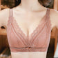 Sexy Gathered Bra Women Push Up Lingerie String Seamless  Intimates