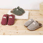 Autumn and Winter Pure Cotton Slippers Indoor Non-slip Soft-soled Shoes Warm Simple Plush Cotton Shoes