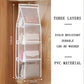 Bag Storage Bag Multi-layer Hanging Leather Bag Anti-deformation Bag Wardrobe Bag Hanging Bag