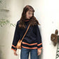 Pofulove Autumn Winter Sweater Female Korean Loose Was Thin Lazy College Style bottoming Sweater
