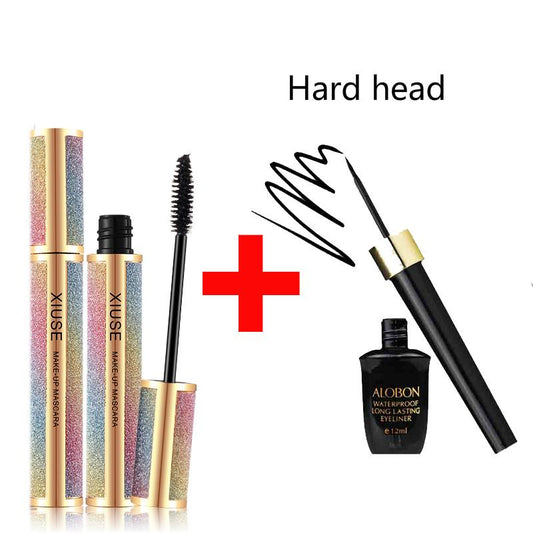 Buy one get one long lasting waterproof Yabang eyeliner eyeliner hard head quick-drying anti-sweat