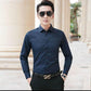 Men's White Shirt Long-sleeved Spring and Autumn Bottoming Shirt Korean Version of The Slim-fit Business Formal Suit with Work Shirt