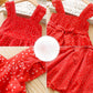 Toddler Child Baby Girls' Polka Dot Printing Suspender Ruffle Sleeveless Princess Dress