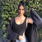 Summer Sexy Body Tops Women's Shirt Casual Women's Summer Bodysuits Body Woman Sleeveless Black Top Body Vest