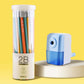 Candy Color Pencil Non-toxic Children 2BHB Triangle Pole Positive Hexagon Pole Pencil