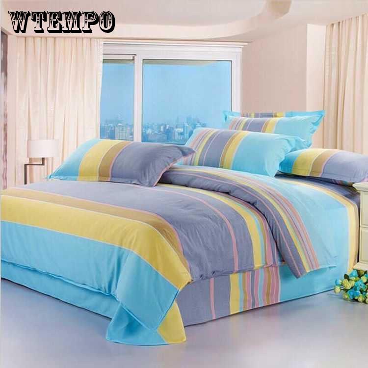 Bedding Set Leaf Comfortable Duvet Quilt Cover Pillow Case Home Decor