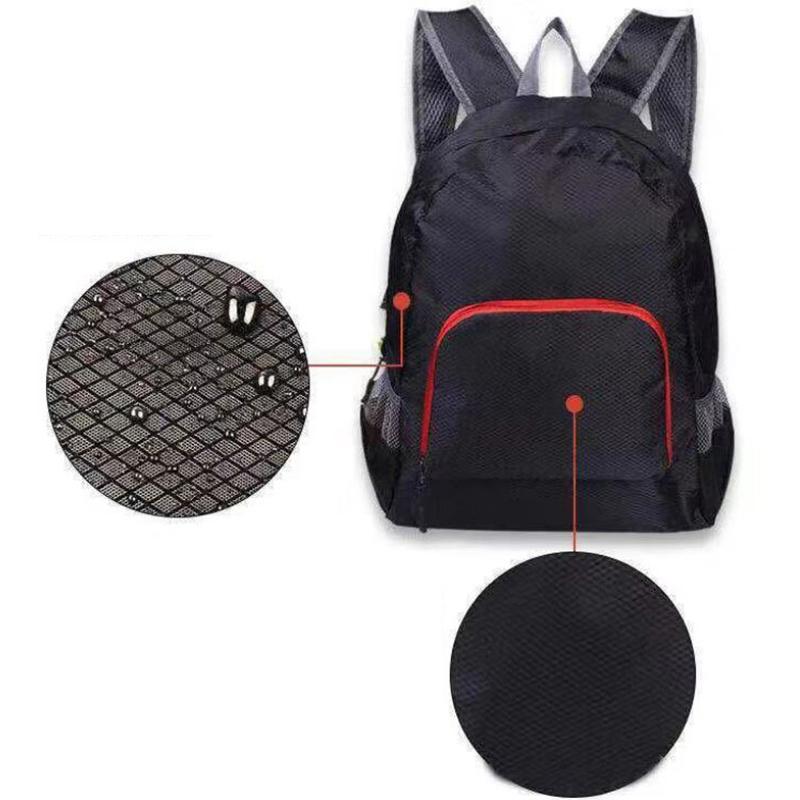 Men's and Women's Lightweight Mountaineering Backpack Outdoor Portable Travel Folding Backpack Multi-color Optional