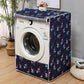 Waterproof Washing Machine Cover Home Polyester Roller Laundry Silver Coating Dustproof Case Cover
