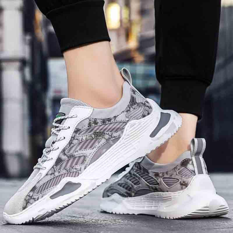 Plus Size 39-44 Men Sneakers Low-top Running Basketball Shoeses Outdoor Non-slip Sports Shoes Shockproof Shoeses