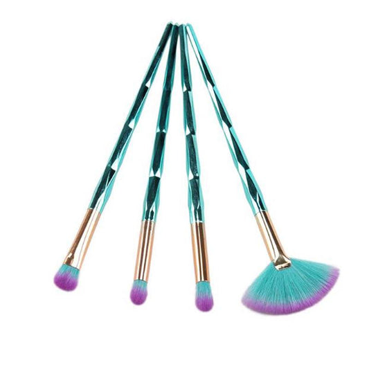 Bamboo Handle Makeup Brush Bamboo  Makeup Brushes Suit Bamboo Pole Makeup Brush Suit Women Fahsion