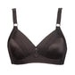 Large Size Women's Underwear Thin Section No Steel Ring Bra Light and Thin Breathable Gathers Breasts and Prevents Sagging