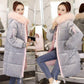 Gold Velvet Women's Cotton Coat Mid-length Student Korean Winter Jacket Fashion Warmth Parka Coat