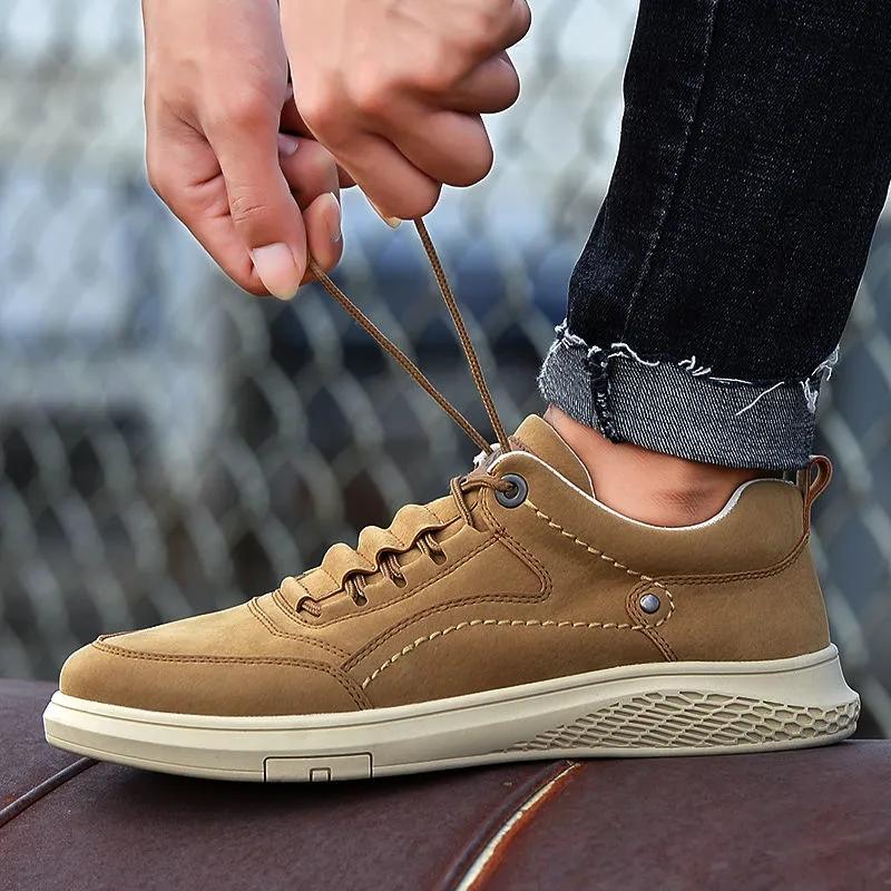 Winter High-top Large Size 38-48 Size Men's Shoes Plus Velvet Warm Cotton Shoes All-match Casual Shoes Non-slip Tooling Shoes Snow Boots