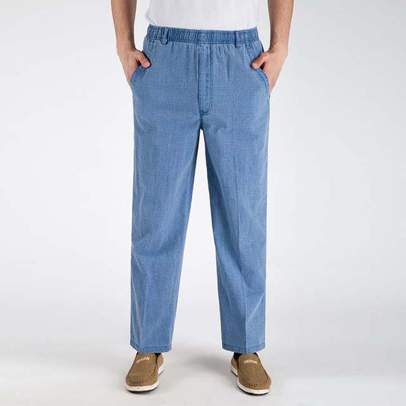 New Summer Thin Linen Solid Color Loose High-waist Casual Pants Comfortable Cotton Breathable Trousers