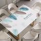 PVC Tablecloth 3D Three-dimensional Pattern Soft Glass Tablecloth Waterproof and Anti-scald Oil-proof Dining Table Coffee Table Table Mat