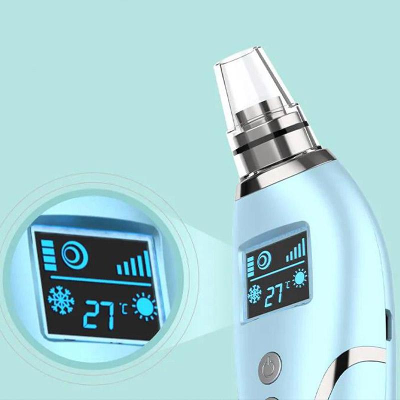 Acne Sucking Artifact Students To Remove Nasal Acne Blackheads Instrument Cleaner Hot-cold Acne Sucking Blackhead Electric