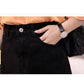 European and American Bag Hip Mesh Fashion Long Skirt Women's High Waist Denim Bias Cut Lace Stitching Skirt