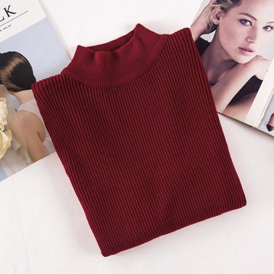 Women Sweaters 2019 Autumn Winter Turtleneck  Knitted Sweater Casual Soft Pullovers Ladies Jumper