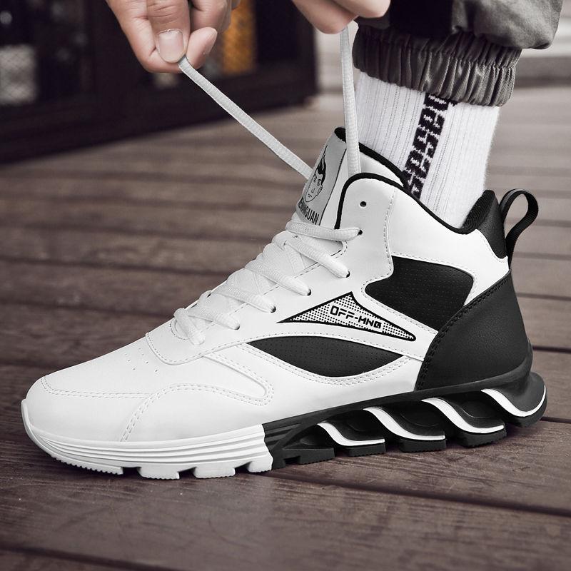 Men's shoes trendy wild Casual tide shoes Men's Sneakers High-Top Basketball Shoes fashion