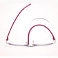 Women's Ultra-light Frameless Reading Glasses Anti-blue Light Diamond Cut Edge Ultra-clear Magnifer Glasses High Elasticity