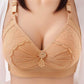 Large Size Thin Section Push-up Bra Sexy No Steel Ring Bra Anti-sagging Breathable Close-fitting Soft Bra