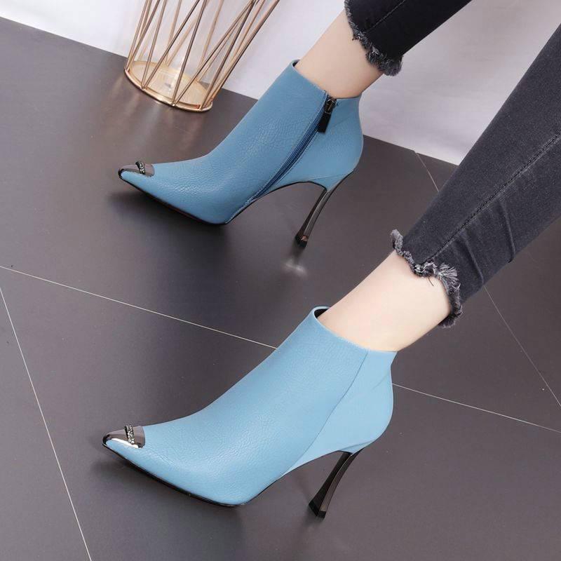 Women Shoes Ankle Sexy Martin Boots Short Boots High-heel Fashion Europe Shoes Woman Plus Size
