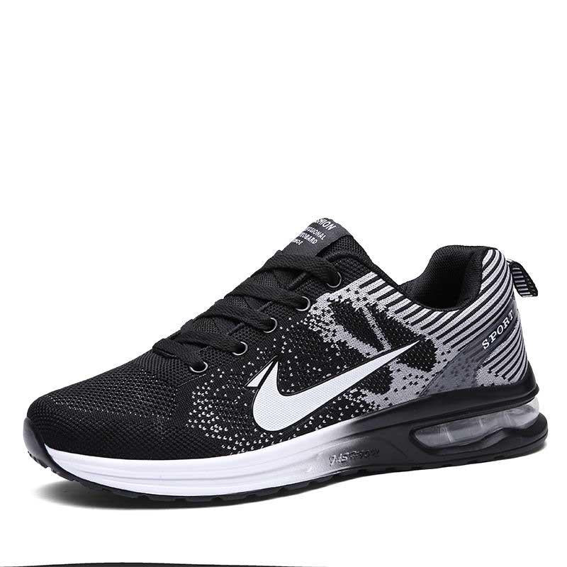 36-45 Men Mesh Sneakers Wear-resistant Outdoor Basketball Shoes Deodorant Lightweight Running Shoes