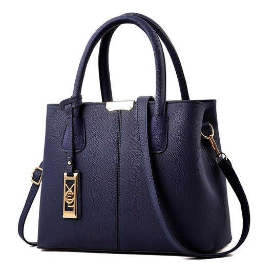 Patent leather bag Big capacity Woman bag European and American style Shoulder Handbag Trendy wild