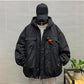 Cotton-padded Jacket Men's Jacket Tide Brand Autumn and Winter Trend Hooded Tooling Cotton-padded Jacket Lovers Cotton-padded Jacket Bread Clothes