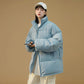 Cotton-padded Jacket Women's Winter Design Sense Niche Korean Students Loose Bread Jacket Padded Jacket