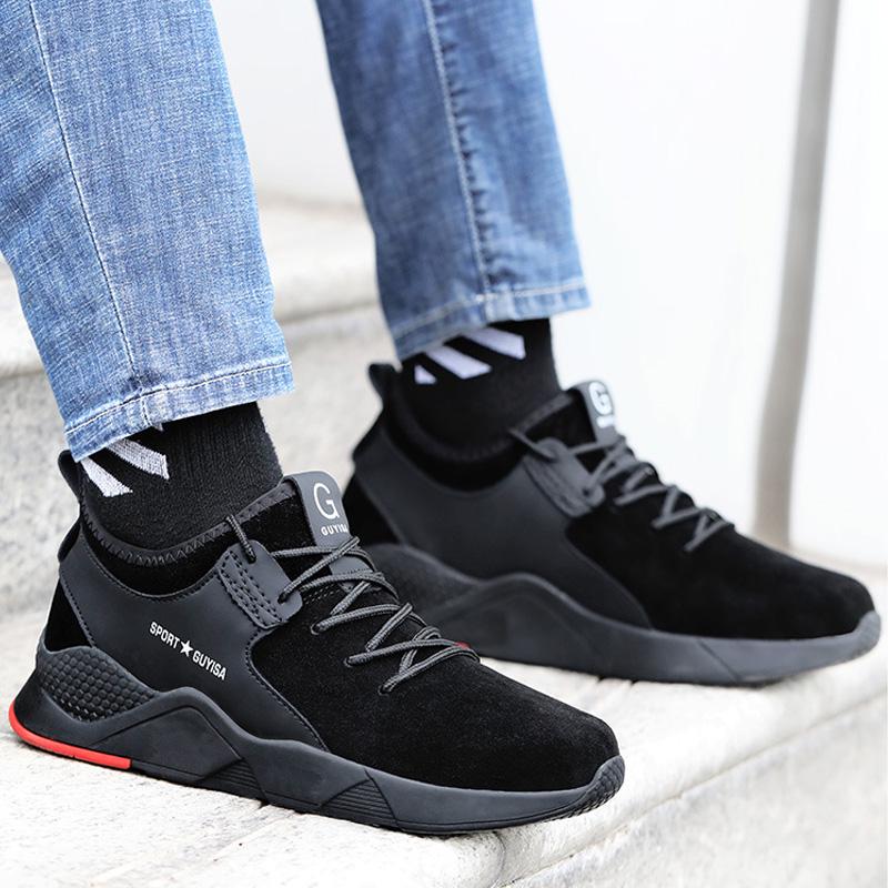 Men Safety Shoes Winter Labor Protection Shoes Welder Work Shoes Anti Smash Anti Piercing Anti Slip