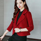 Fashion All-match Knit Jacket Autumn and Winter Korean Fashion All-match Imitation Mink Velvet Ladies Cardigan Jacket