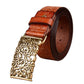 Belts Thin Genuine Leather Women Belt Cummerbunds Buckle Waistband Strap